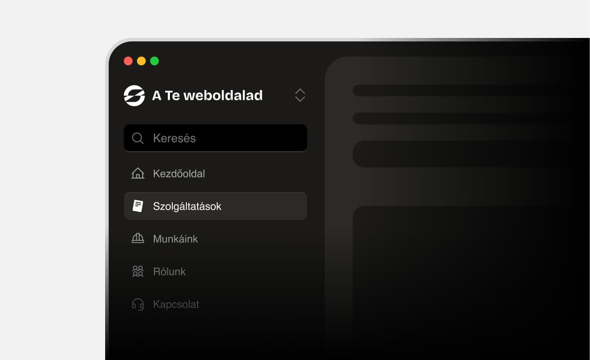Weboldal készítés szolgáltatás